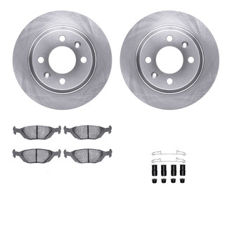 R1 Concepts® - Rear Brake Kit with Euro Ceramic Pads