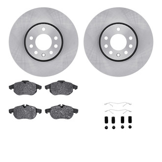 R1 Concepts® - Front Brake Kit with Euro Ceramic Pads
