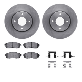 R1 Concepts® - Front Brake Kit with Euro Ceramic Pads