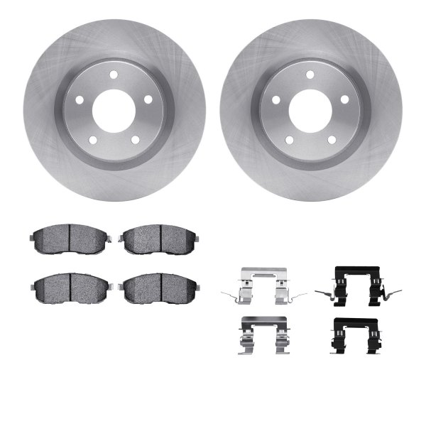  R1 Concepts® - Front Brake Kit with Euro Ceramic Pads