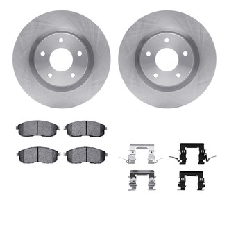 R1 Concepts® - Front Brake Kit with Euro Ceramic Pads
