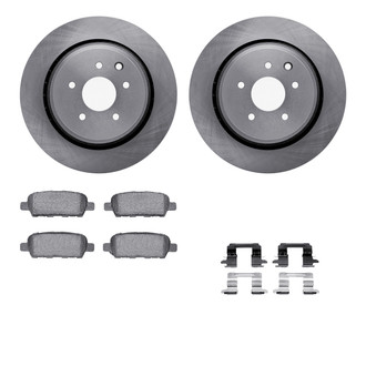 R1 Concepts® - Rear Brake Kit with Euro Ceramic Pads