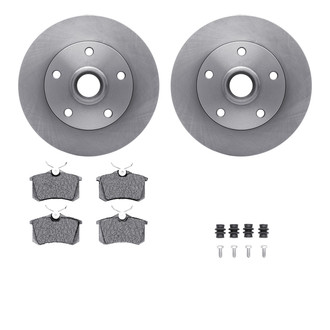 R1 Concepts® - Rear Brake Kit with Euro Ceramic Pads