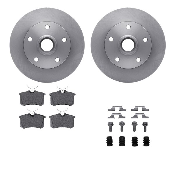  R1 Concepts® - Rear Brake Kit with Euro Ceramic Pads