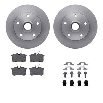 R1 Concepts® - Rear Brake Kit with Euro Ceramic Pads