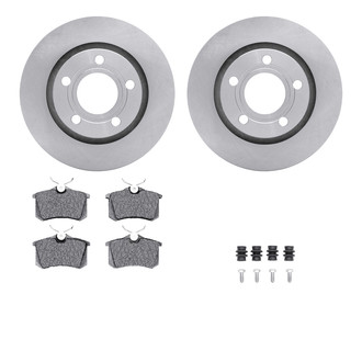 R1 Concepts® - Rear Brake Kit with Euro Ceramic Pads
