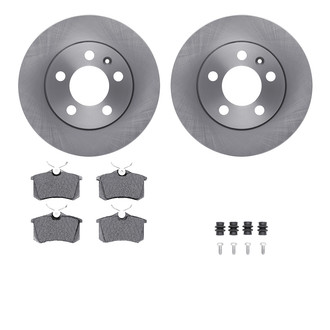 R1 Concepts® - Rear Brake Kit with Euro Ceramic Pads