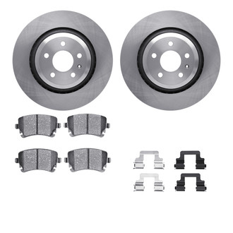 R1 Concepts® - Rear Brake Kit with Euro Ceramic Pads