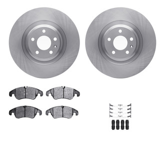 R1 Concepts® - Front Brake Kit with Euro Ceramic Pads