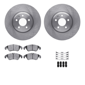 R1 Concepts® - Front Brake Kit with Euro Ceramic Pads