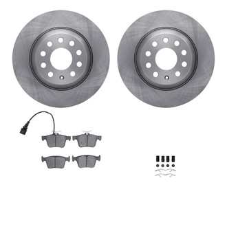 R1 Concepts® - Rear Brake Kit with Euro Ceramic Pads