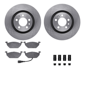 R1 Concepts® - Front Brake Kit with Euro Ceramic Pads