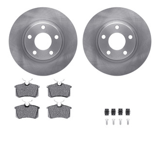 R1 Concepts® - Rear Brake Kit with Euro Ceramic Pads
