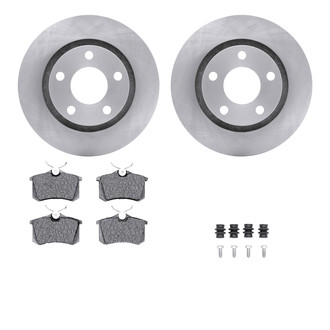 R1 Concepts® - Rear Brake Kit with Euro Ceramic Pads