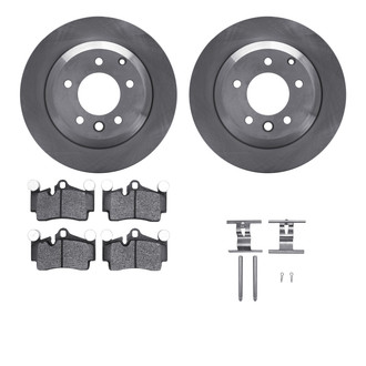 R1 Concepts® - Rear Brake Kit with Euro Ceramic Pads