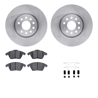 R1 Concepts® - Front Brake Kit with Euro Ceramic Pads