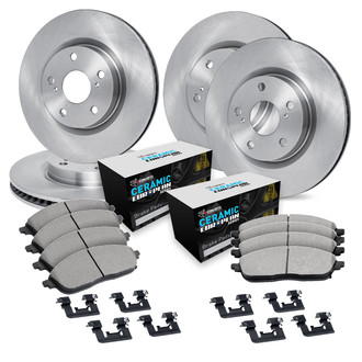 R1 Concepts® - Brake Kit with Euro Ceramic Pads