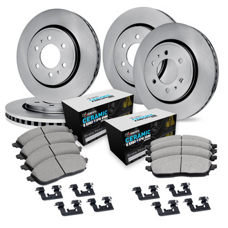 R1 Concepts® - Brake Kit with Euro Ceramic Pads