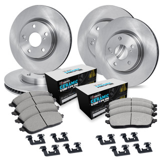 R1 Concepts® - Brake Kit with Euro Ceramic Pads