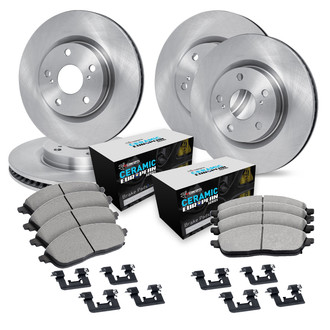 R1 Concepts® - Brake Kit with Euro Ceramic Pads