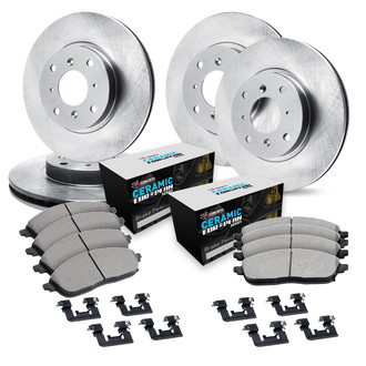 R1 Concepts® - Brake Kit with Euro Ceramic Pads