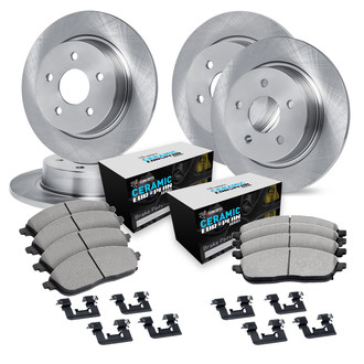 R1 Concepts® - Brake Kit with Euro Ceramic Pads