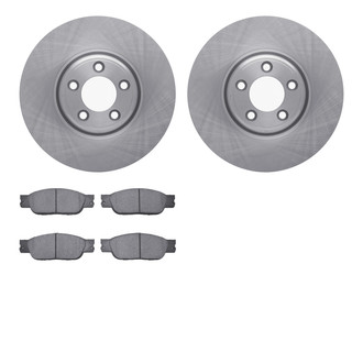 R1 Concepts® - Front Brake Kit with Euro Ceramic Pads