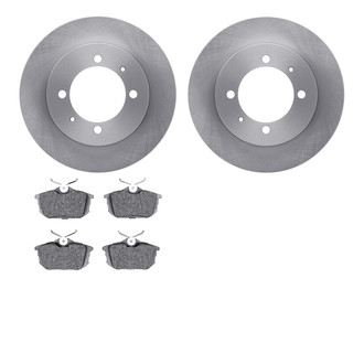 R1 Concepts® - Rear Brake Kit with Euro Ceramic Pads