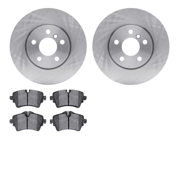  R1 Concepts® - Front Brake Kit with Euro Ceramic Pads