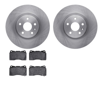 R1 Concepts® - Front Brake Kit with Euro Ceramic Pads