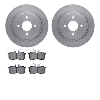 R1 Concepts® - Rear Brake Kit with Euro Ceramic Pads