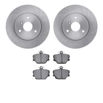 R1 Concepts® - Front Brake Kit with Euro Ceramic Pads
