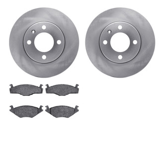 R1 Concepts® - Front Brake Kit with Euro Ceramic Pads