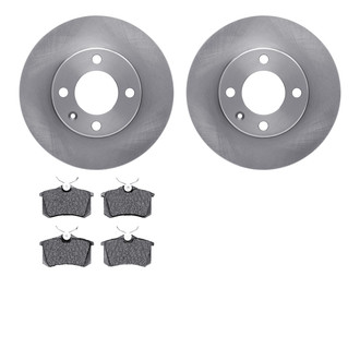 R1 Concepts® - Rear Brake Kit with Euro Ceramic Pads