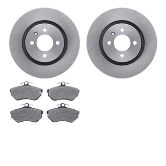 R1 Concepts® - Front Brake Kit with Euro Ceramic Pads