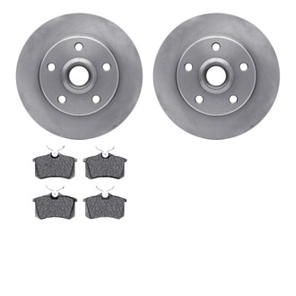 R1 Concepts® - Rear Brake Kit with Euro Ceramic Pads
