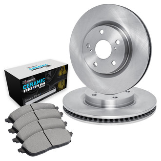 R1 Concepts® - Rear Brake Kit with Euro Ceramic Pads