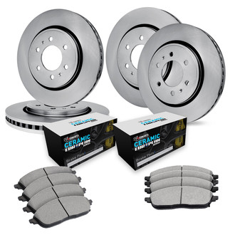 R1 Concepts® - Brake Kit with Euro Ceramic Pads