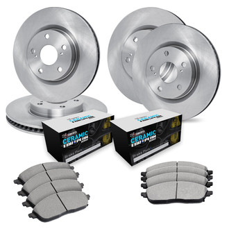 R1 Concepts® - Brake Kit with Euro Ceramic Pads