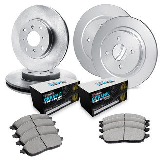R1 Concepts® - Brake Kit with Euro Ceramic Pads