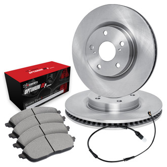 R1 Concepts® - Rear Brake Kit with Optimum OE Pads