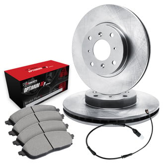 R1 Concepts® - Front Brake Kit with Optimum OE Pads