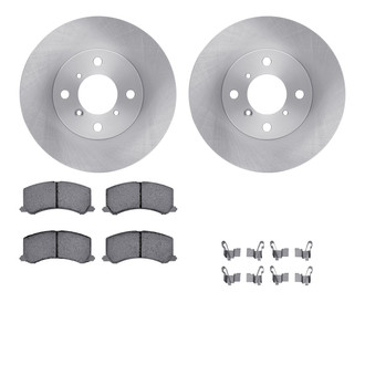 R1 Concepts® - Front Brake Kit with Optimum OE Pads