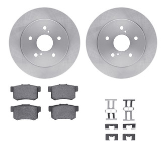 R1 Concepts® - Rear Brake Kit with Optimum OE Pads