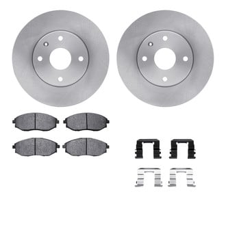 R1 Concepts® - Front Brake Kit with Optimum OE Pads