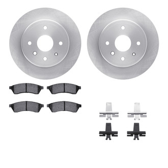 R1 Concepts® - Rear Brake Kit with Optimum OE Pads