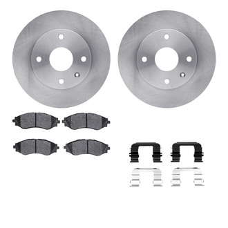 R1 Concepts® - Front Brake Kit with Optimum OE Pads
