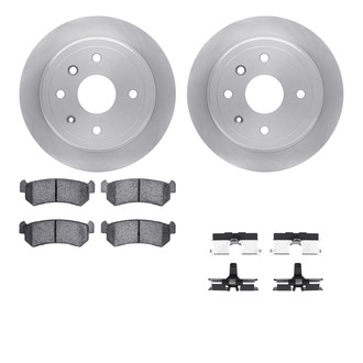 R1 Concepts® - Rear Brake Kit with Optimum OE Pads