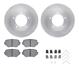 R1 Concepts® - Front Brake Kit with Optimum OE Pads