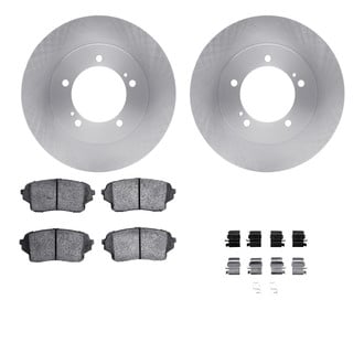 R1 Concepts® - Front Brake Kit with Optimum OE Pads